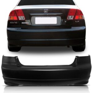 Parachoque Traseiro Civic 2004 2005 2006 Novo 1a Linha