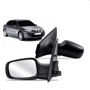 Retrovisor Megane 2006 2007 2008 2009 2010 2011 2012 Lado Esquerdo