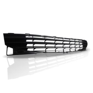 Grade Peugeot 307 Preta Inf Central  2003 2004 2005 2006 - Preto