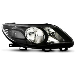 Farol Gol G5 2008 A 2013 Mascara Negra Foco Duplo 1ª Linha - Direito/passageiro