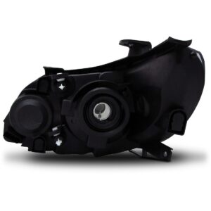 Farol Gol G5 2008 A 2013 Mascara Negra Foco Duplo 1ª Linha - Direito/passageiro