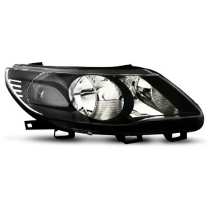 Farol Gol G5 2008 A 2013 Mascara Negra Foco Duplo 1ª Linha - Esquerdo/motorista