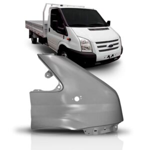 Paralama Transit 2008 09 10 11 12 Com Furo De Pisca Esquerdo