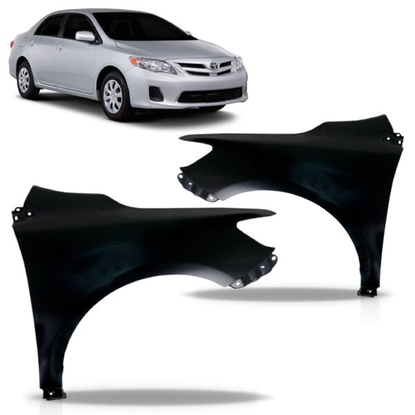 Paralama Corolla 2009 2010 2011 2012 Novo Lado Direito