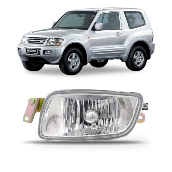 Farol De Milha Neblina Pajero Full Ano 2001 / 2002 1ª Linha Esquerdo