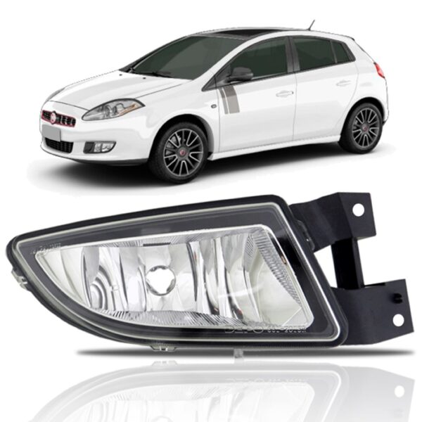 Farol De Milha Bravo 2010 2011 2012 2013 Lado Direito Cristal