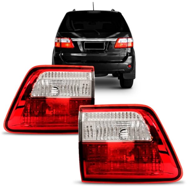 Lanterna Traseira Hilux Sw4 2009 A 2011 Mala Bicolor Lado Direito