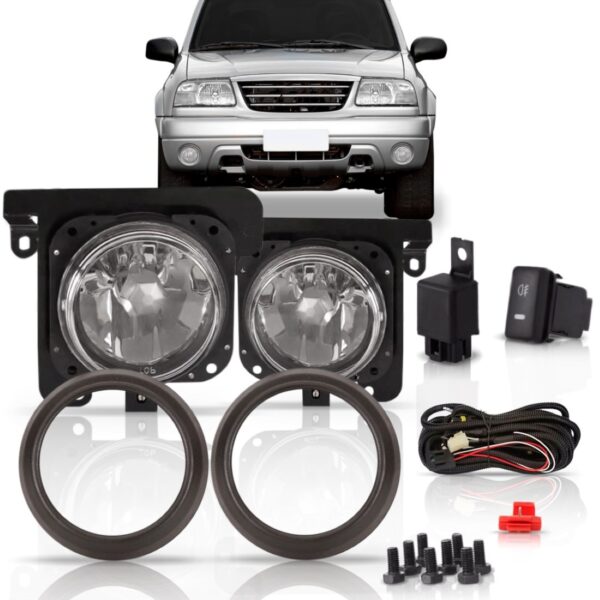 Kit Farol Milha Tracker 01 A 08 Vitara 98 A 07 Neblina