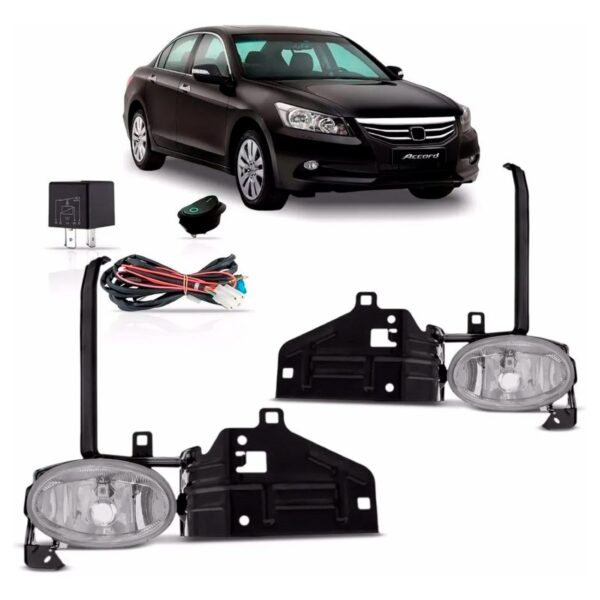 Kit Farol Milha Neblina Honda Accord 2008 2009 2010 2011