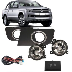 Acessório Amarok 2010 A 2013 Kit Farol De Milha Completo