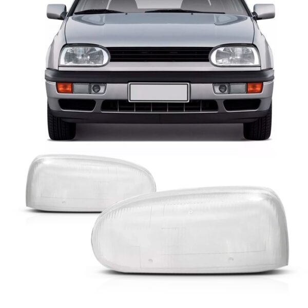 Lente Farol Golf Gl Mexicano 1995 96 97 98 1999 Lente Vidro Lado Esquerdo
