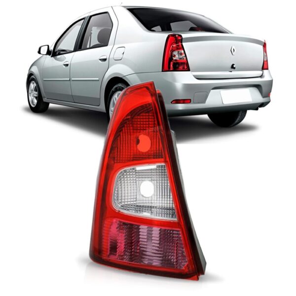 Lanterna Traseira Logan Ano 2011 2012 2013 Lado Esquerdo