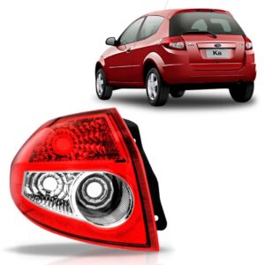 Lanterna Traseira Ford Ka 2008 2009 2010 2011 2012 2013 Le Esquerdo Vermelho