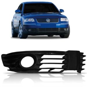 Grade Do Farol De Milha Passat Alemão 2001 02 03 04 2005 Ld Preto Direito