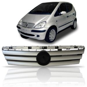 Tela Frontal Classe/mercedes Cinza 97 98 99 00 01 02 A 05 06 - Prateado