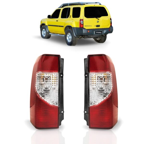 Lanterna Traseira Nissan Xterra 2003 2004 2005 2006 Direito - Direito - Vermelho