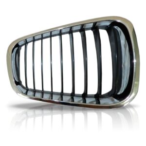 Grade Bmw Serie 3 1998 A 2001 Preta Cromada Le Esquerdo