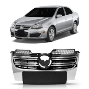 Grade Jetta2007 2008 2009 2010 Superior Central 1a Linha Cromado
