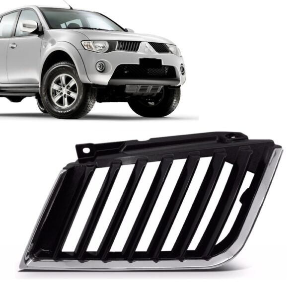 Tela Frontal Parachoque L200 Triton 2007 2008 2009 2010 Lado Direito