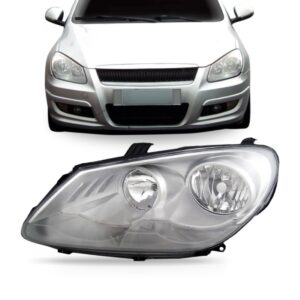 Farol Chery Cielo 2010 2011 2012 Cromado 1ª Linha - Esquerdo/motorista