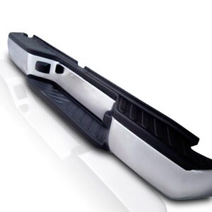 Parachoque Traseiro Frontier 2008 A 2013 Pisantes 1a Linha