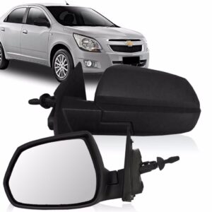 Retrovisor Cobalt 2012 2013 2014 Controle Manual Novo Le. Esquerdo - Motorista