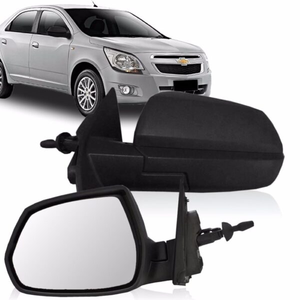 Retrovisor Cobalt 2012 2013 2014 Controle Manual Novo Le. Esquerdo - Motorista