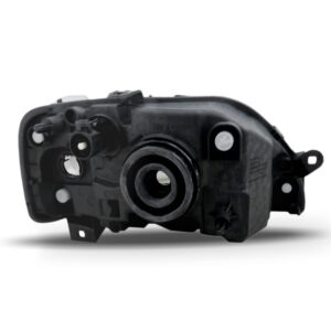 Farol Logan 2007 2008 2009 2010 Mascara Cinza 1ª Linha Esquerdo/motorista