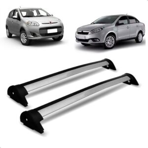 Rack Teto Palio 12 A 18 Grand Siena 12 A 21 04 Portas Prata Prata