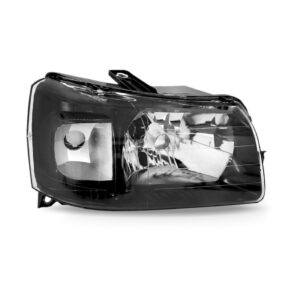 Farol Uno 2004 A 2010 Mascara Negra 1ª Linha - Esquerdo/motorista