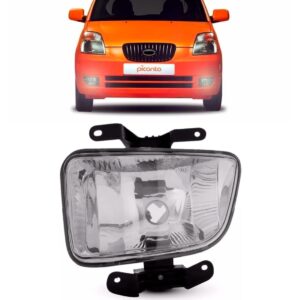 Farol Milha Neblina Para Kia Picanto 05 2006 07 08 1ª Linha Cinza
