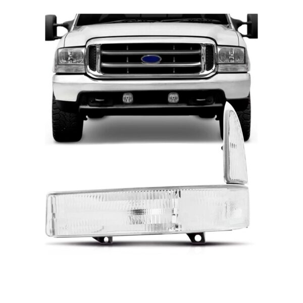 Lanterna Dianteira Sinaleira F250 1998 99 A 2006 Cristal Lado Esquerdo