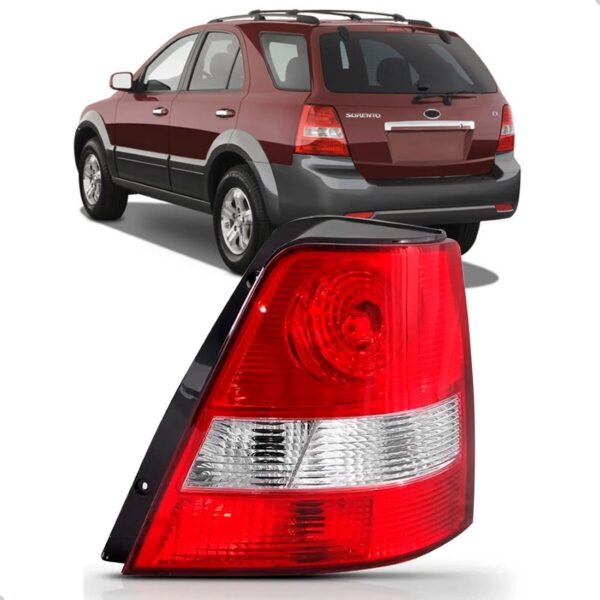 Lanterna Traseira Sorento 2007 2008 2009 Bicolor 1ª Linha Direito