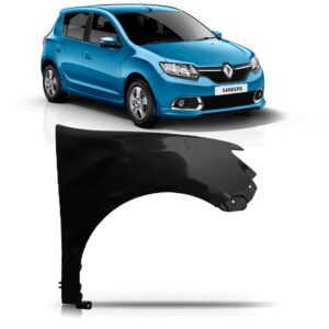 Paralama Dianteiro Sandero 2008 2009 2010 2011 2012 2013 Lado Direito
