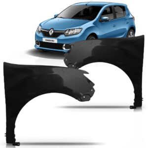 Paralama Dianteiro Sandero 2008 2009 2010 2011 2012 2013 Lado Direito