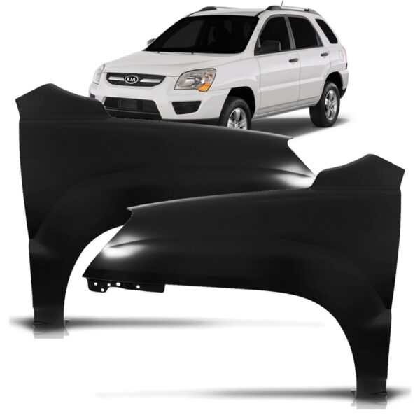 Paralama Para Kia Sportage 2005 2006 2007 2008 Le Tong Yang Dianteiro Esquerdo