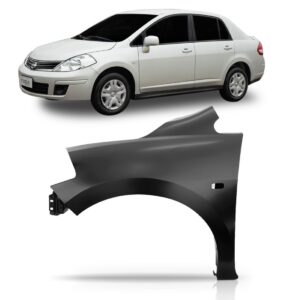 Paralama Nissan Tiida Ano 2007 2008 2009 2010 2011 2012 Le - - Esquerdo