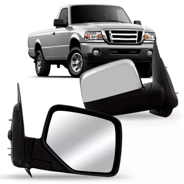 Retrovisor Ranger 2004 A 2009 C/ Controle Lado Esquerdo