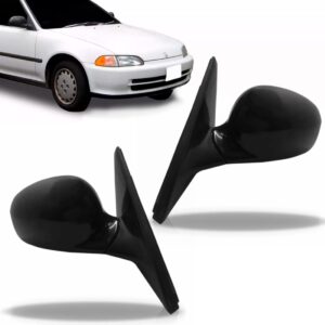 Retrovisor Civic 92 93 94 95 Sedan 04 Portas Portas Eletrico Lado Direito