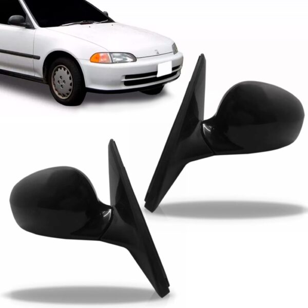 Retrovisor Civic 92 93 94 95 Sedan 04 Portas Portas Eletrico Lado Esquerdo