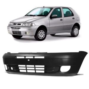 Parachoque Dianteiro Palio 2001/03 Com Furo 1a Linha Novo Preto