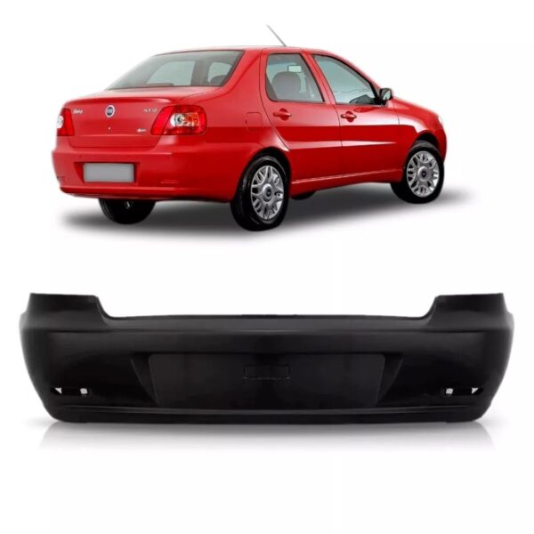 Parachoque Traseiro Siena 2004 2007 2008 1a Linha