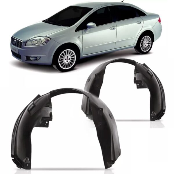 Parabarro Dianteiro Fiat Linea 2008 2009 2010 2011 2012 2013 Lado Direito