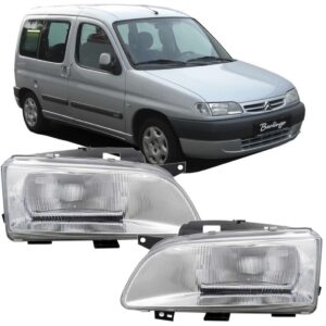 Farol Berlingo 1998 1999 2000 2001 2002 Cromado 1ª Linha Direito/passageiro