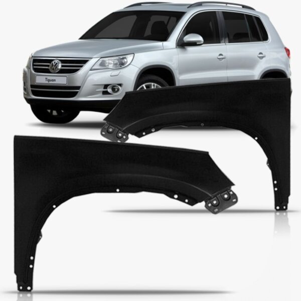 Paralama Volkswagen Tiguan 2008 2009 2010 2011 Esquerdo Dianteira Esquerda Esquerdo