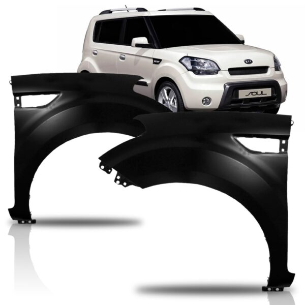 Paralama Kia Soul 2010 2011 2012  Lado Esquerdo