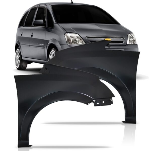 Paralama Dianteiro Meriva 2002 03 04 05 06 07 08 A 2012 Lado Direito