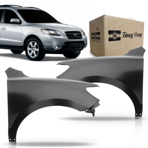 Paralama Santa Fe Ano 2007 2008 2009 2010 Ld Tong Yang Direito