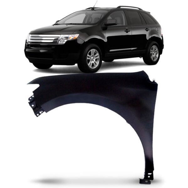 Paralama Dianteiro Ford Edge 2007 2008 2009 2010 Lado Esquerdo