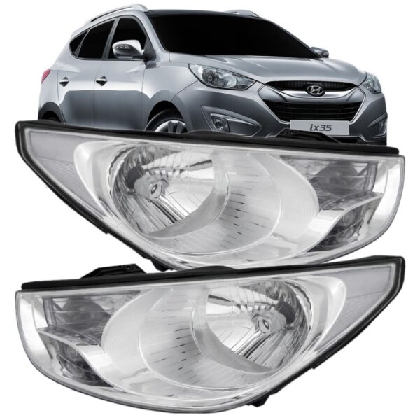 Farol Ix35 2009 2010 2011 2012 2013 2014 2015 Lado Direito